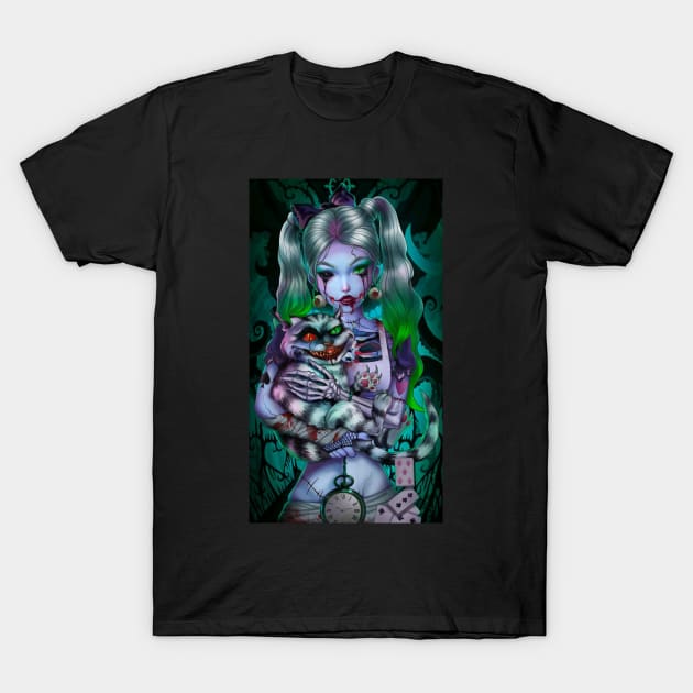 Halloween Alice T-Shirt by EvoComicsInc